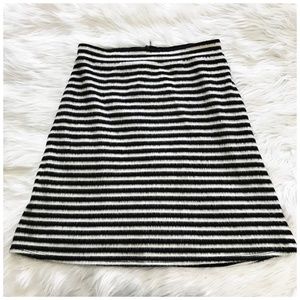Anthropologie Maeve  Mod Striped Knit Skirt., Sz 8